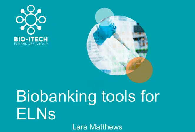 New biobanking tools for ELNs