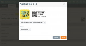 FLUICS print add-on